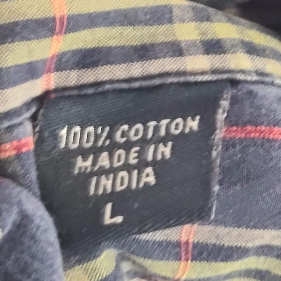 Izod Button Down Shirt Long Sleeve Multicolor Men's Siz… - Picture 7 of 7